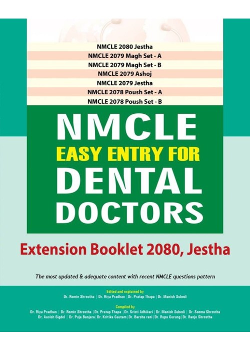NMCLE Easy Entry for Dental Doctors Extension Booklet 2080